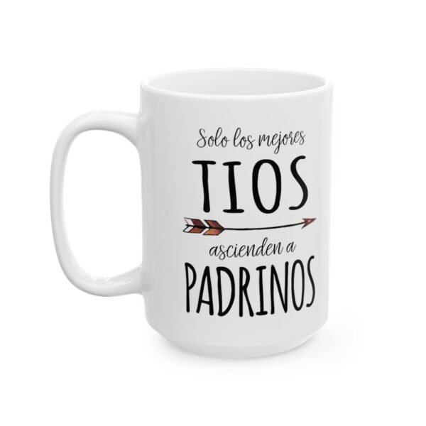 Custom Mejores Padrinos Mug, Spanish Godfather Gift, Personalized Coffee Cup