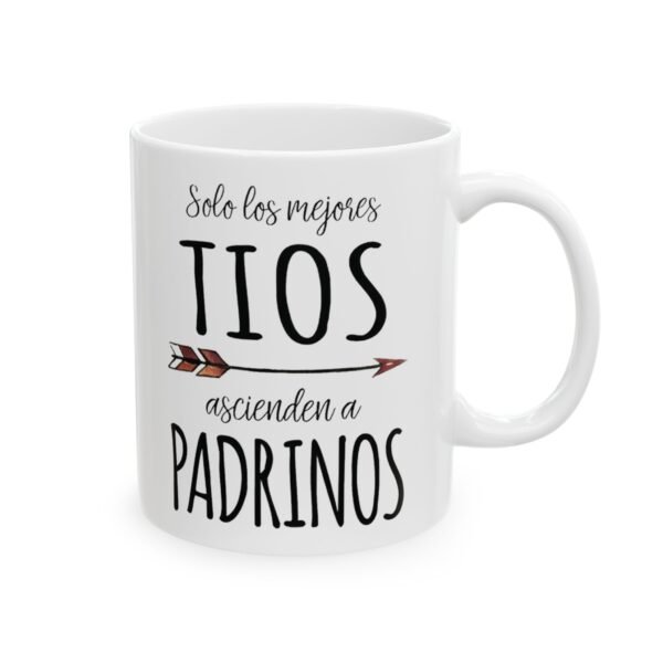 Custom Mejores Padrinos Mug, Spanish Godfather Gift, Personalized Coffee Cup